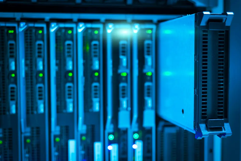 Computer servers for hosting websites